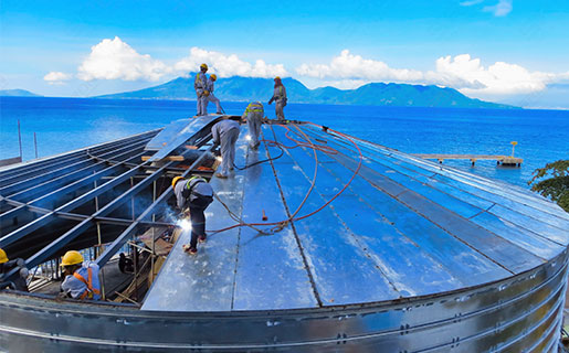 Silo Roof
