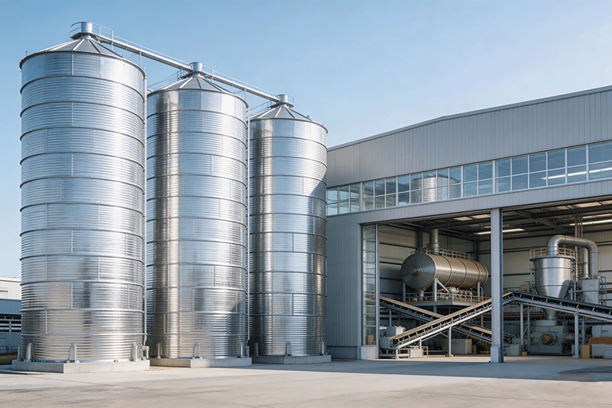 Grain silos