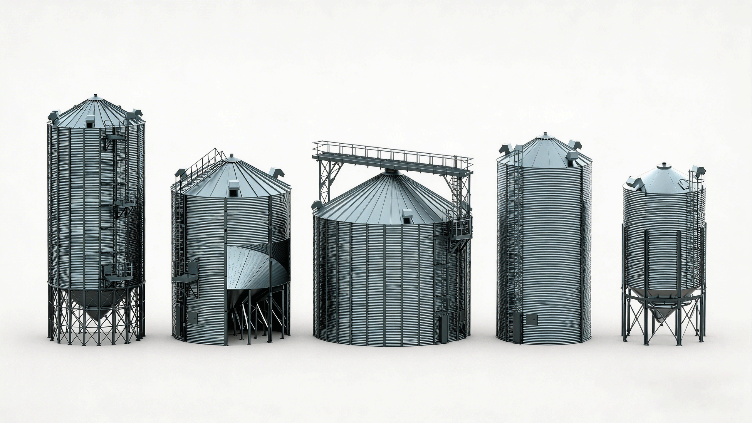 Grain silos