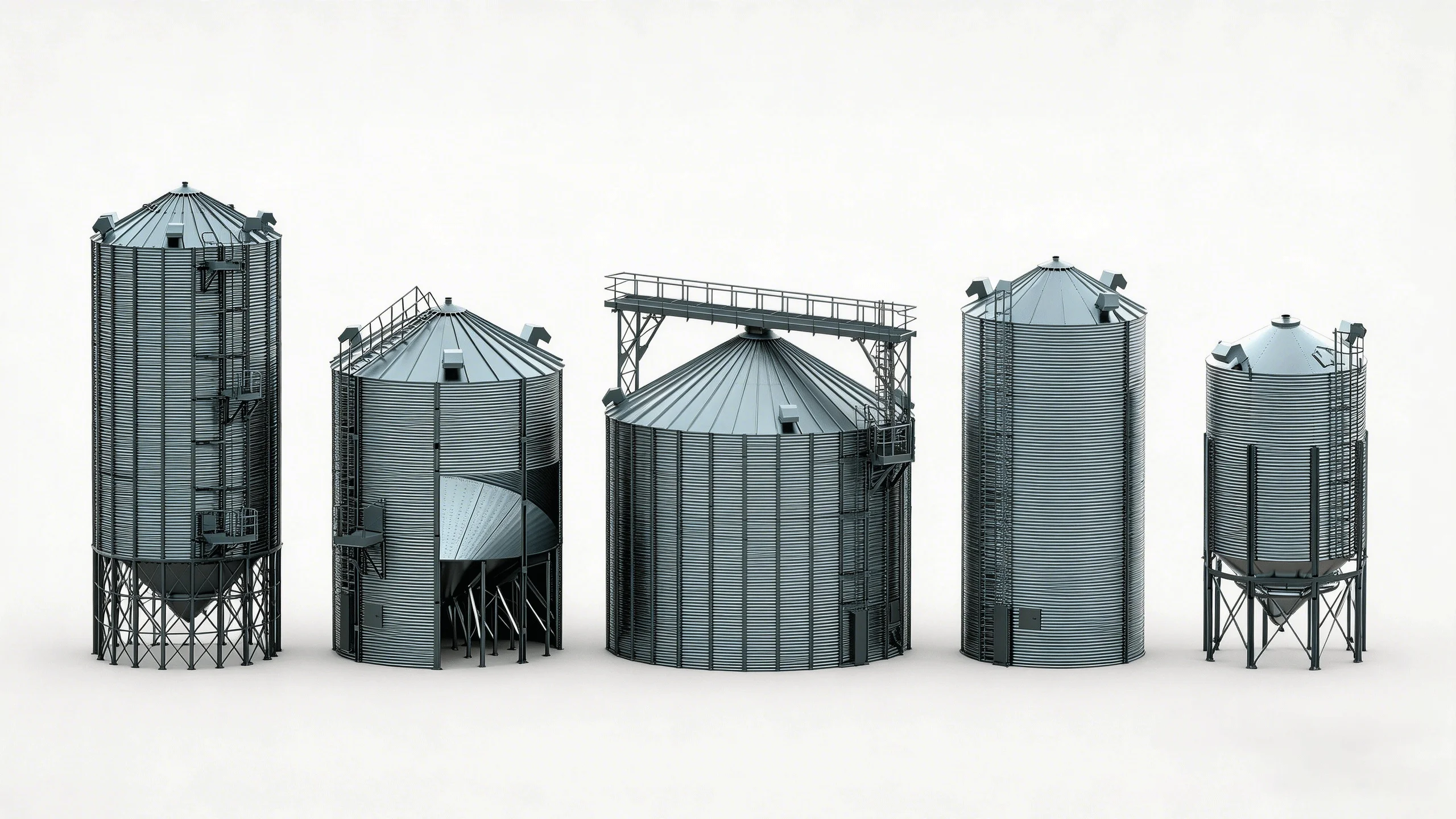 Grain silos
