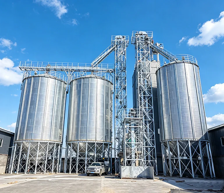 Grain silos
