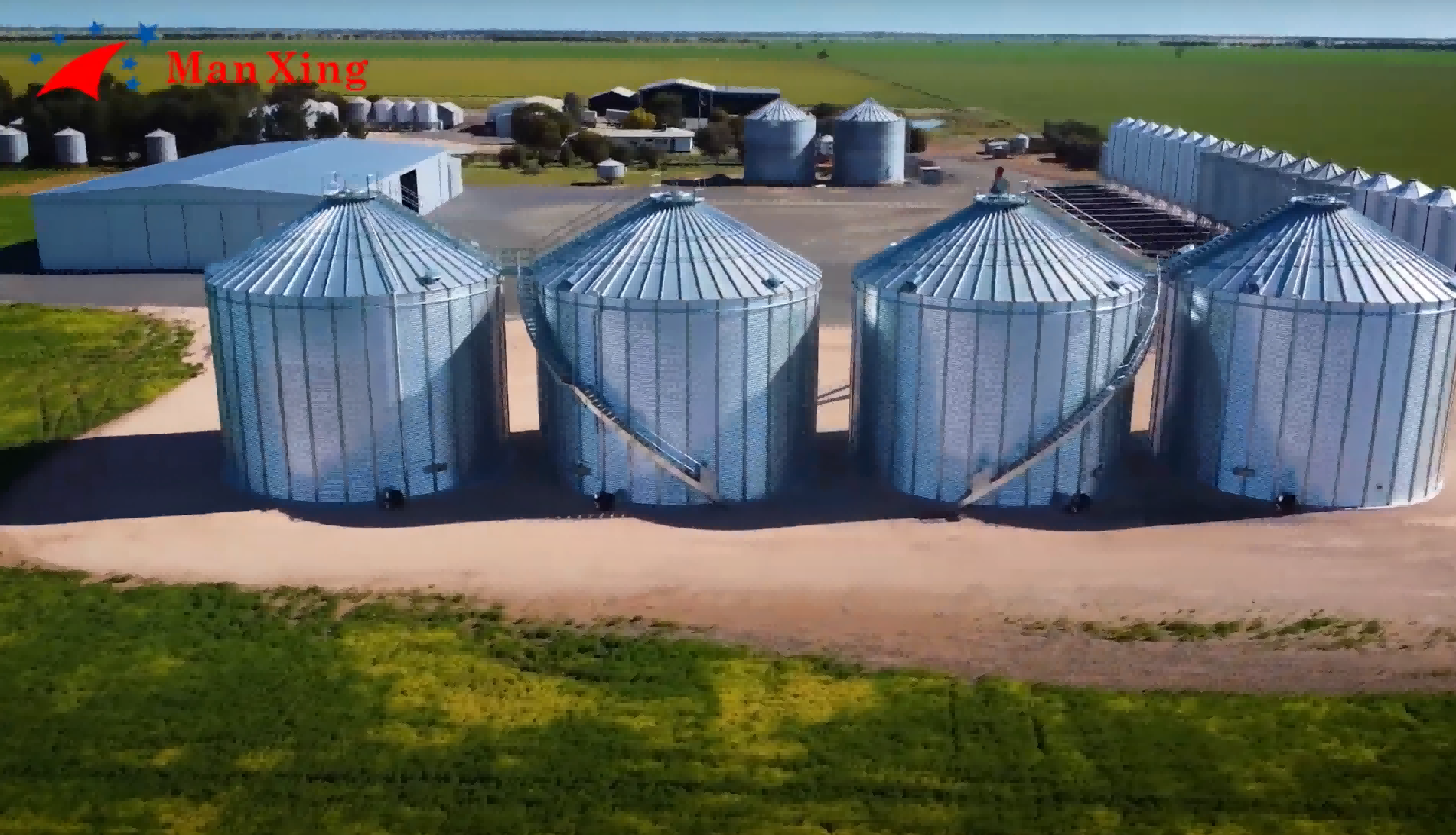 Зерновые силосы | Безопасные и эффективные стальные решения Silo Solutions