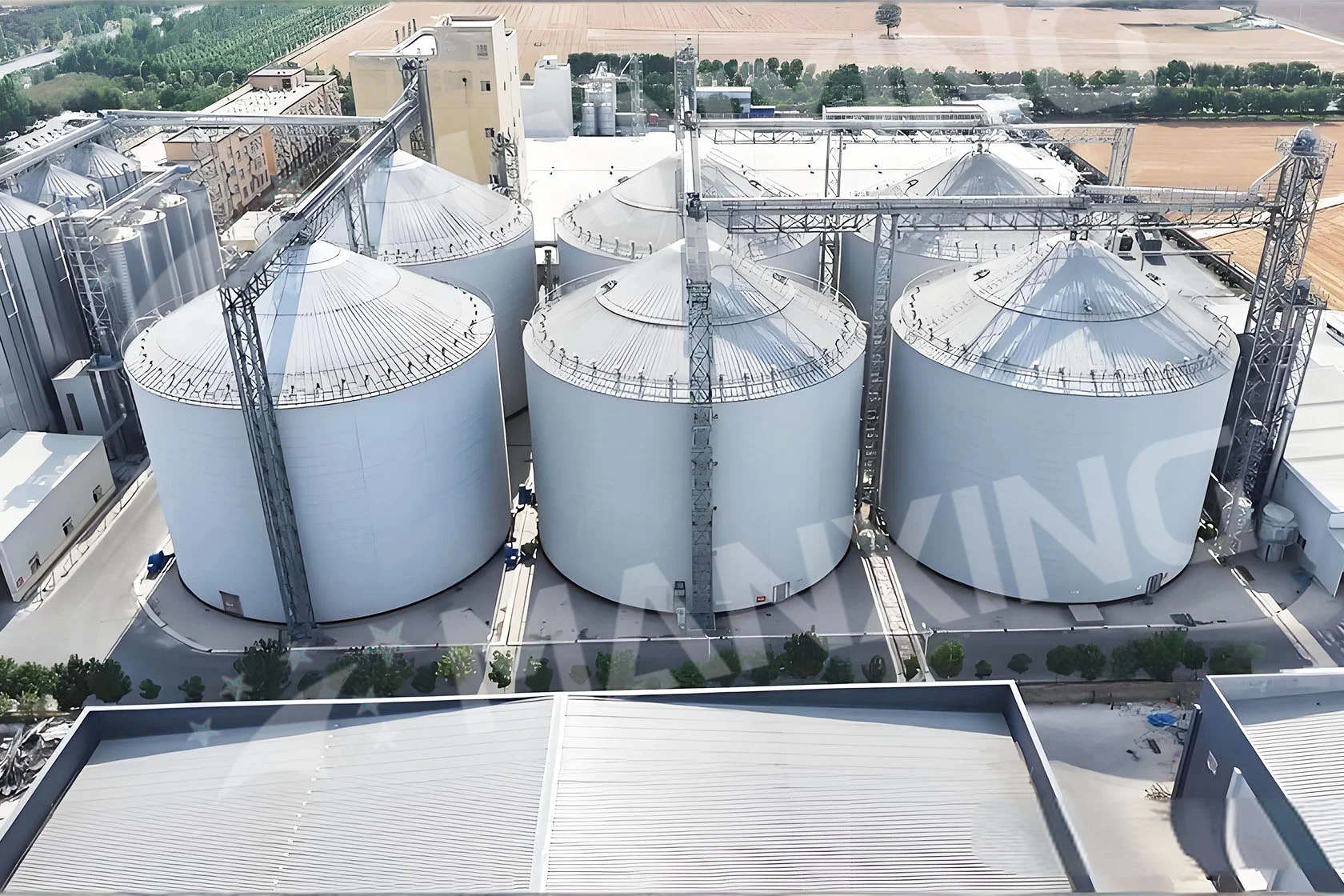 Flat Bottom Steel Silo