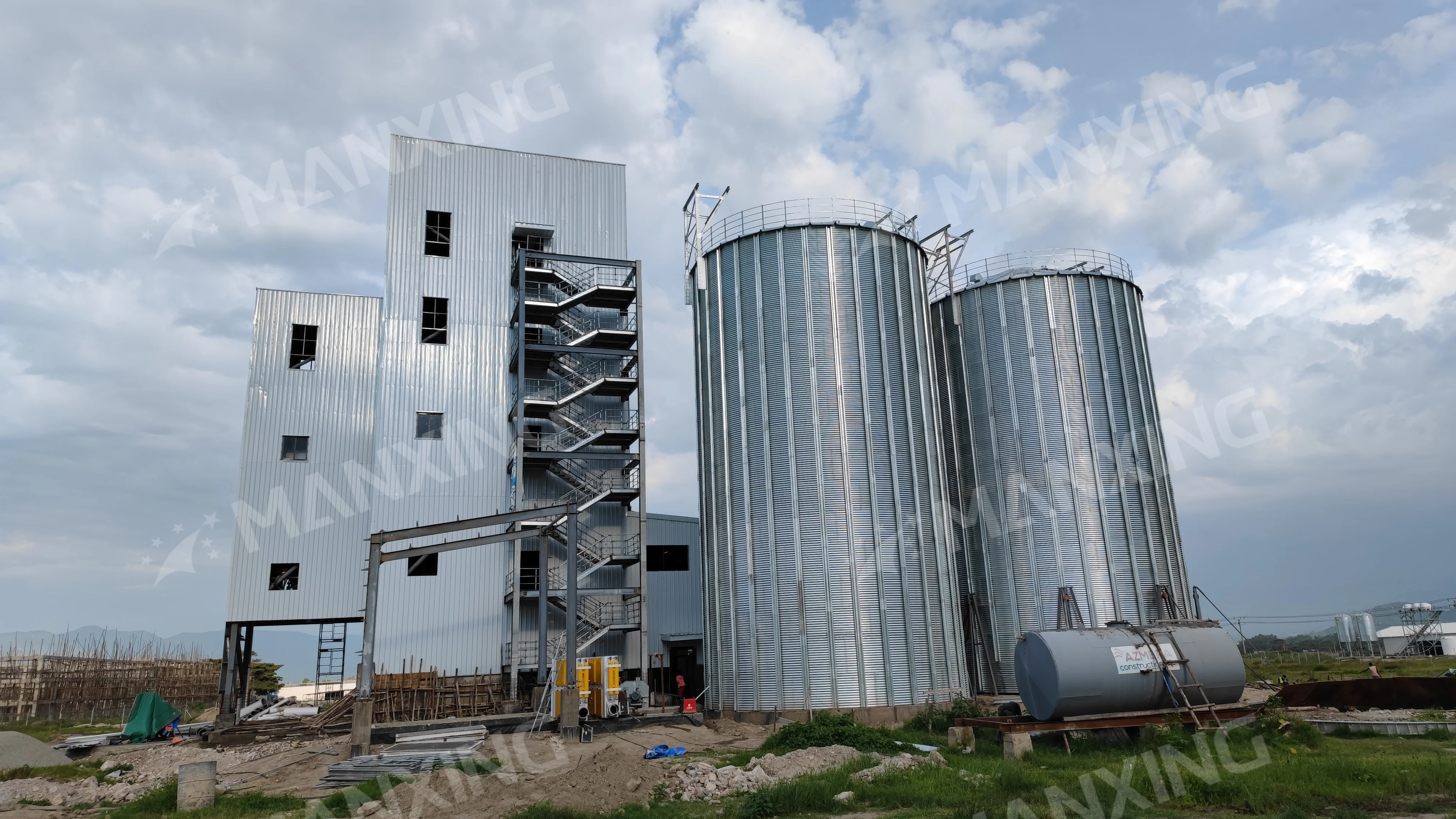 Flat Bottom Steel Silo
