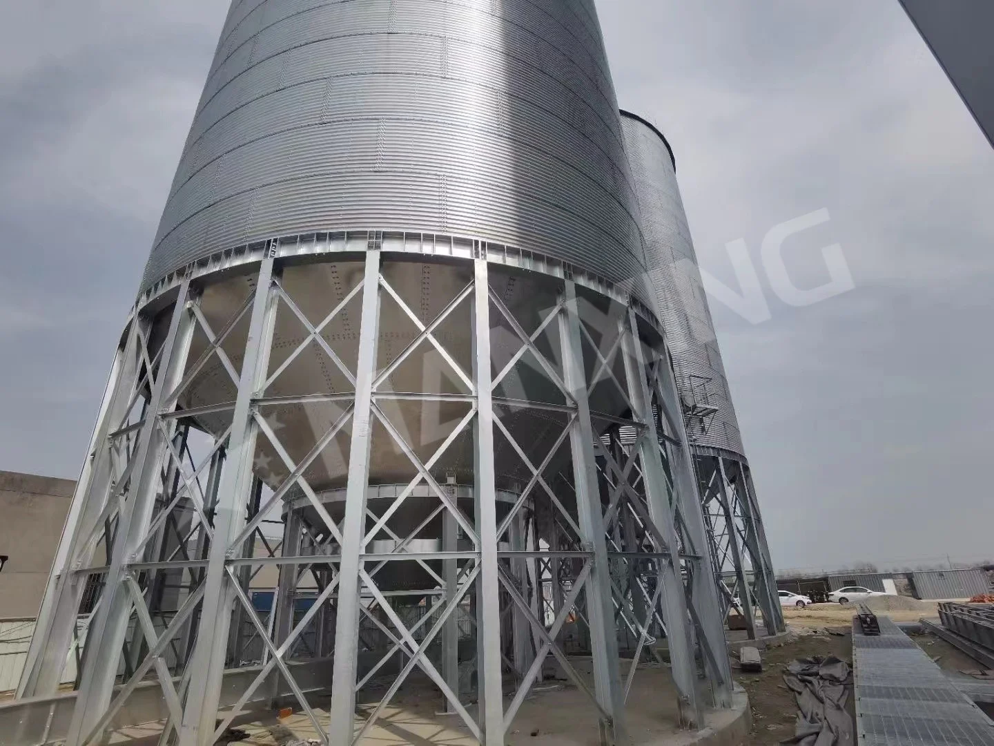 Hopper Bottom Steel Silo