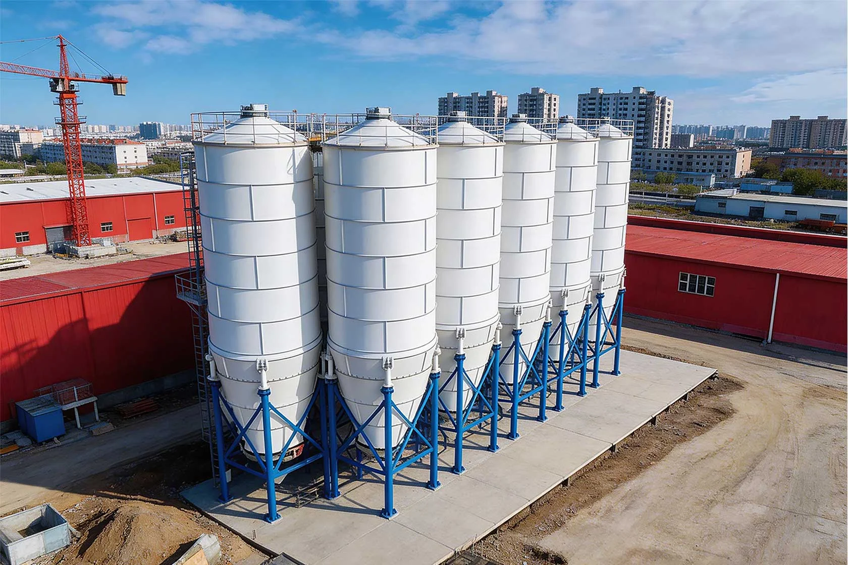 Flour Steel Silos
