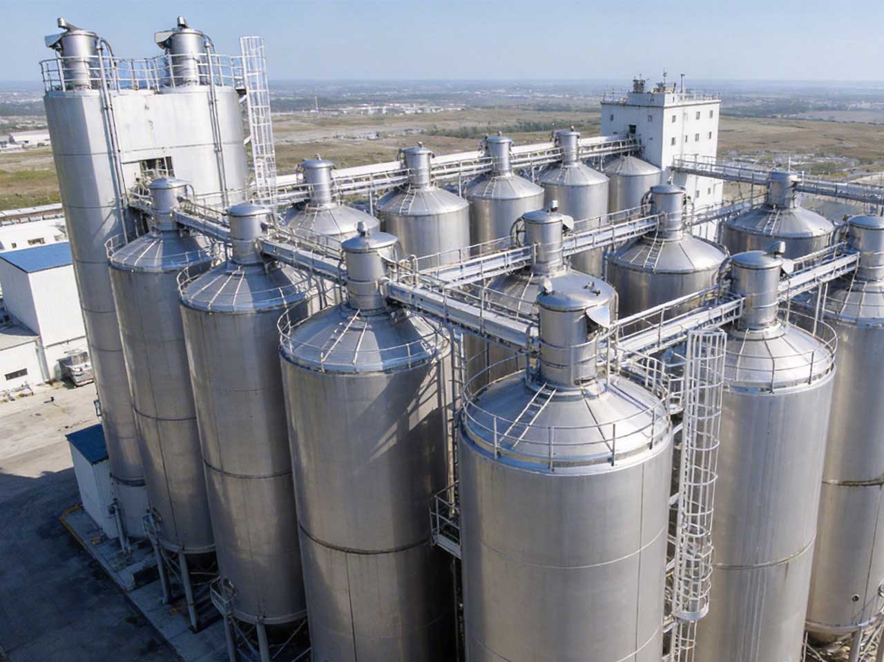 Silos de acero para harina