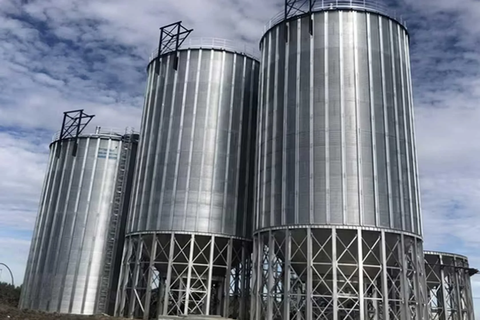 Corrugated Steel Agricultural Silo