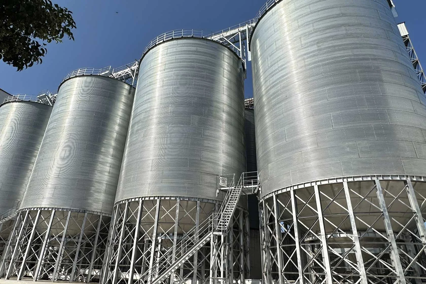 Corrugated Steel Agricultural Silo