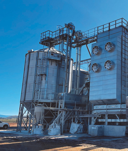 The 5x2000T Grain Silos Project in Philippines