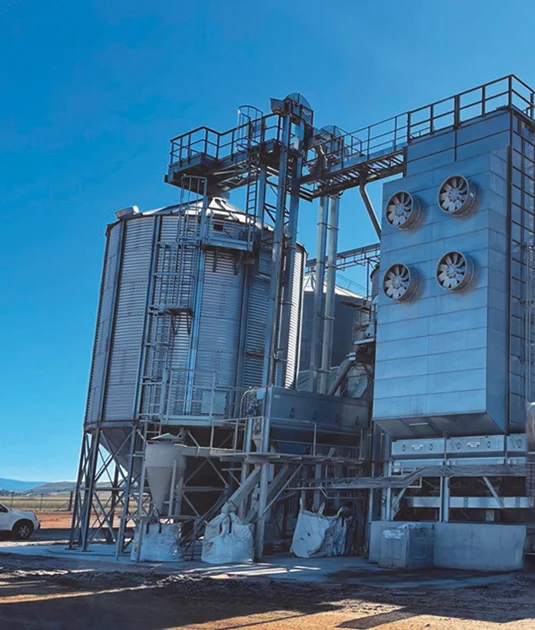 The 5x2000T Grain Silos Project in Philippines