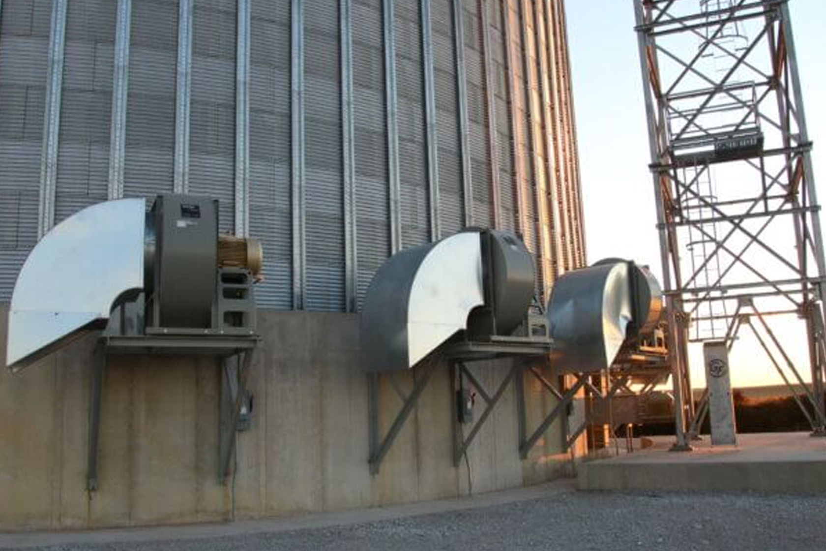 Grain Silo Aeration System