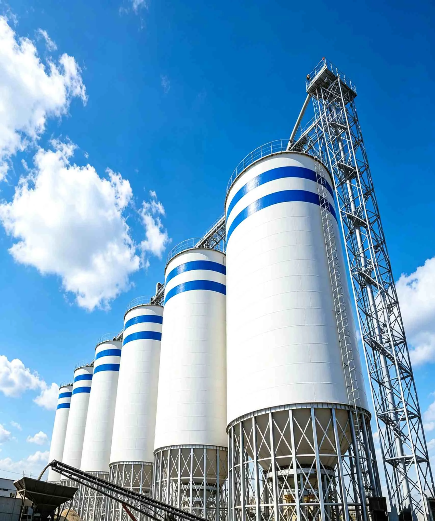 6&times;5000Ton Grain Storage for Grain Traders in Nigeria