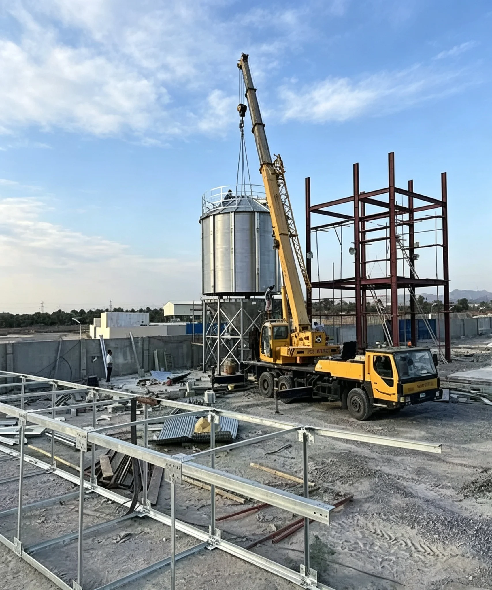 Philippines 2&times;60-Ton Rice Silo Export & Installation Support Project