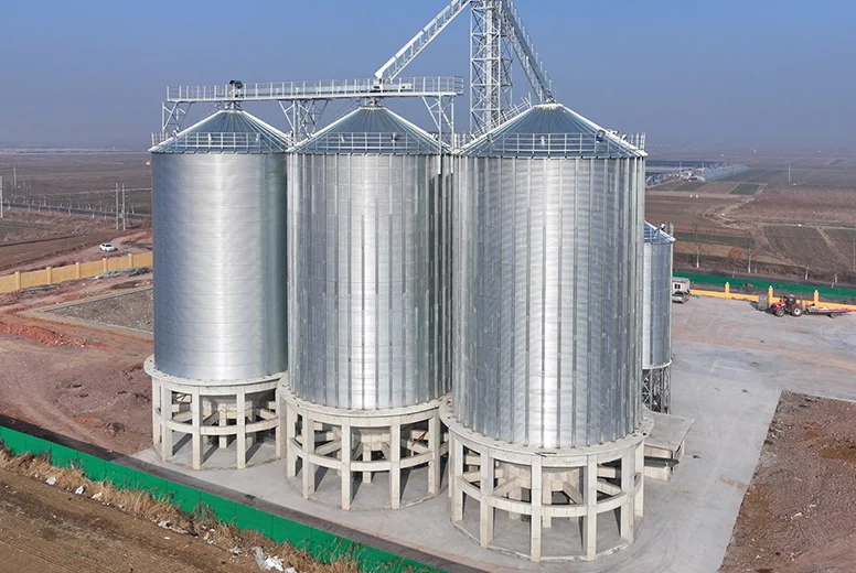 Concrete silo on site construction