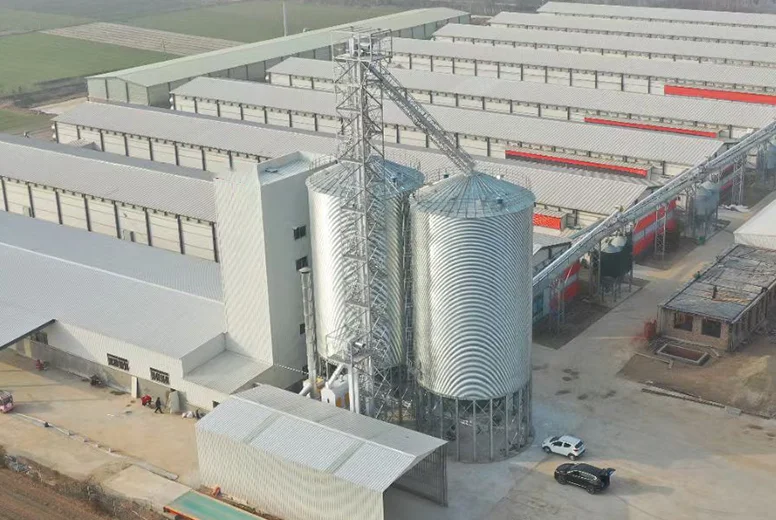 Hopper bottom silo project in Turkey